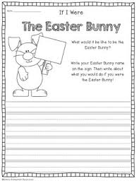 Here's a free set of easter writing worksheets, and a very simple ebook for a small fee, with a few more sheets included within it. Eggcellent Easter Writing Literacy Activities By Emily S Elementary Resources