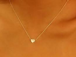 Dainty gold necklace (55 items). Small Heart Necklace Collarbone Necklace Tiny Heart Pendant Dainty Gold Pendant Ebay