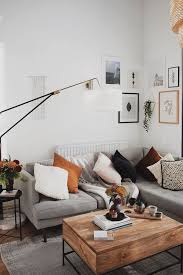 Small Lounge Living Room Inspo Neutral Tones White Walls Dark Wood Floors Home Decor Inspiratio Living Room Scandinavian Living Room Inspo Living Room Interior