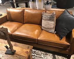 Our custom products are not produced in mass quantity, so we are able to lend greater attention to detail. Thorpe Leather Sofa By Thomas Cole Designs Hom Furniture