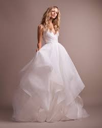Style 6901 Dylan Hayley Paige Bridal Gown Ivory Swiss Dip And Dot Ball Gown Draped V Hailey Paige Wedding Dresses Wedding Dresses Hayley Paige Wedding Dress