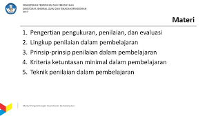 Pengukuran penilaian & evaluasi pendidikan. E Penilaian Proses Dan Hasil Belajar Materi Dan Energi Ppt Download