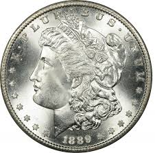 1889 Morgan Silver Dollar Values And Prices Past Sales