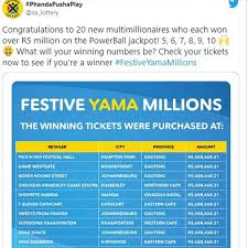 Popularly played in south africa, the game has won the if you want to be successful in winning the jackpot, the main numbers in your lottery ticket must match the winning numbers picked on the day of the draw. South Africa S Lottery Probed As 5 6 7 8 9 And 10 Drawn And 20 People Win Nz Herald