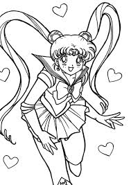 Free Easy To Print Sailor Moon Coloring Pages In 2020 Moon Coloring Pages Sailor Moon Coloring Pages Sailor Moon