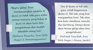 Kesan pesan buku tahunan sma yang bagus 5 kata. Pesan Kasih Untuk Guru Bila Dunia Ini Tanpamu