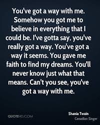 Shania Twain Faith Quotes Quotehd
