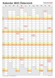 Der vatertag in ã sterreich ist der zweite sonntag im juni und damit ebenfalls arbeitsfrei. Kalender 2023 Osterreich Zum Ausdrucken Als Pdf