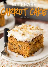 Homemade Carrot Cake Recipe Recipe Carrot Cake Recipe Homemade Carrot Cake Cake Recipes