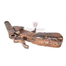 Antique 18th Century Single Barrel Loading Pistol Subject : Country Gun Made : Indian Metal : Steel With Teak Wood Condition : Working Bullets : Not Available Weight : 487grams Gun Size :