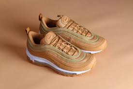 2018 Genuine Men Nike Air Max 97 Sand Yellow Light Green White On Line Nike Air Max 97 Nike Air Max Nike Air Max White