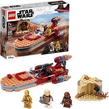 Lego star wars is a lego theme that incorporates the star wars saga and franchise. Amazon Com Lego Star Wars A New Hope Luke Skywalker S Landspeeder 75271 Building Kit Collectible Star Wars Set New 2020 236 Pieces Toys Games