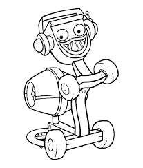 Dizzy bob the builder coloring pages. Bob The Builder Coloring Pages Coloring Home