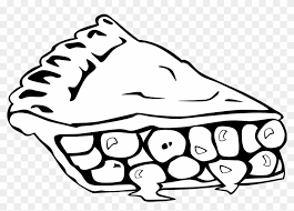 Thanksgiving day coloring page sheets for kids. Pies Clipart Piece Pie Pie Coloring Pages Free Transparent Png Clipart Images Download