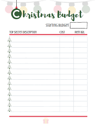 The Perfect Christmas Budget Printable To Rock Christmas Even When You Re Broke Save Money This Holiday Usin Christmas On A Budget Budgeting Budget Printables