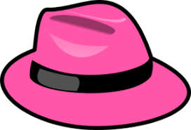 Birthday Party Hat Clipart Black And White Pink Hat Pink Hat Hats Diy Photo Booth Props