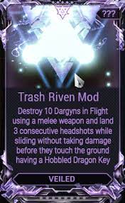 Warframe se trata de volverse más poderoso, y pocas modificaciones en el juego pueden darte un impulso como riven mods. Every Time Sortie Gives Me A Riven Mod R Warframe