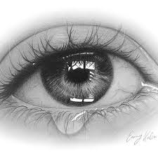 See more ideas about eye drawing, crying eye drawing, crying eyes. Eye Tear Drawing Black And White Printable Colored By Emmykalia Tears Art Eye Drawing Realistic Drawings