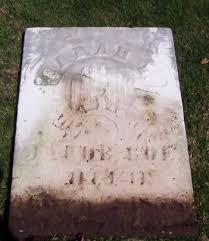Prairie Home Cemetery Headstones, Climax, Kalamazoo County, Michigan