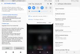 The update to android 9 pie for samsung's galaxy s9 and s9+ has been. Samsung Galaxy S9 Gets Android Pie One Ui Update On First Us Carrier