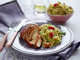 520 kcal., fedt 20%, protein 37%, kulhydrat 43%. Marokkansk Kylling Familie Journal