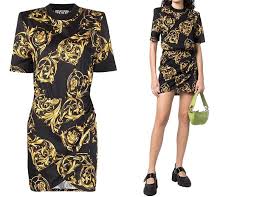 Váy Body Versace Jeans Couture Regalia Baroque Print Minidress