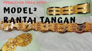 Rantai tangan dan gelang emas 916 yang murah, cantik, design terkini dan evergreen dengan pelbagai pilihan menarik dan upah rendah boleh didapati disini. 01 Perhiasan Emas 99 Model Model Rantai Tangan Youtube