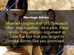 Looking for funny love quotes ? Funniest Marriage Advice And Quotes To Laugh Out Loud
