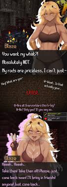 minecraft, mob talker, blaze (minecraft), thiccwithaq (ai style), 1girls -  R34 Vault