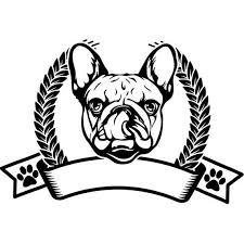 Are you searching for french bulldog png images or vector? French Bulldog 18 Tongue Paws Dog Breed K 9 Animal Pet Puppy Etsy In 2021 Dog Logo Design Bulldog Images Dog Tattoos
