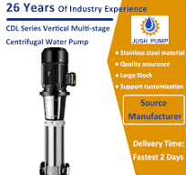 High Speed OEM Cdl Series 220V 380V Pipeline Water Pump Vertical Inline  Pump Intelligent Water Pump