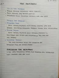 Teks eksplanasi adalah teks yang berisi tentang proses 'mengapa' dan 'bagaimana' di bagian pernyataan umum ini, sebuah teks eksplanasi menjelaskan tentang gambaran umum 2017. Ambisnotes Bahasa Indonesia Kelas 8 Teks Eksplanasi Ambisnotes