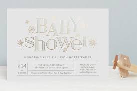 Maybe you would like to learn more about one of these? Foil Pressed Winter Baby Shower Invitation For Minted Frosted Banter And Charm