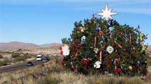 Im still alive art dump. I 17 From Phoenix To Flagstaff Large Christmas Tree In The Middle Of The Desert This Belongs In A Museum