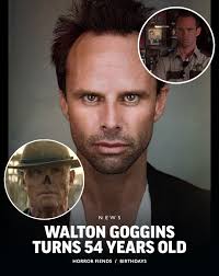 Happy Birthday to Walton Goggins! The actor celebrates his 54th birthday.
