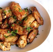 I breaded the chicken wings in straight potato starch, it gave a thicker breading that was soft yet crunchy. Instagram Photo By Official Whole30 Recipes Apr 20 2016 At 4 51pm Utc Whole 30 Recipes Stuffed Peppers Chicken Wing Recipes