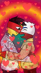 Countryhumans es un fandom basado en personajes antropomorfos retratados como países o naciones. Latibujos Dia 20 Chile X Alemania Chileale Alechi Facebook