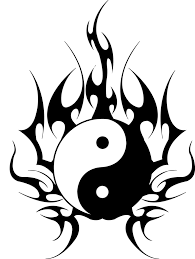 One piece — yin — symbolizes femininity, darkness, represents the earth. Yin Yang Tribal Design By Studiumdesign On Deviantart Yin Yang Tattoos Ying Yang Tattoo Yin Yang