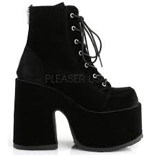 Demonia camel 203 here for trouble platform boots. Velvet 13 Cm Demonia Camel 203 Goth Ankle Boots