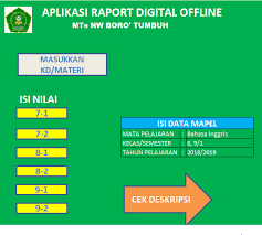 Download aplikasi raport mi berbasis excel. Contoh Aplikasi Raport Digital Offline Berbentuk Microsoft Exel Dunia Pendidikan