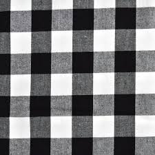 Black And White Plaid Fabric Carolina Gingham Shirting Black White Gingham Fabric Plaid Fabric Buffalo Plaid Fabric