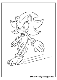 Shadow coloring page super shadow the hedgehog coloring pages sonic. Shadow The Hedgehog Coloring Pages Updated 2021