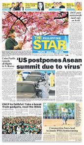 Buy a digital subscription to the philippine star with pressreader and enjoy. Philippine Star Today S Front Page Sunday March 1 Facebook