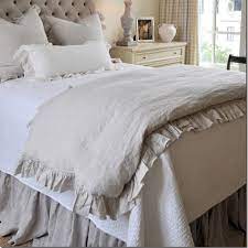 Available in all cultiver colors. 1pcs French Ruffled Linen Duvet Cover King Size Flax Bedding Queen Washed Bed Duvet Bedding Qualit 210x210cm 7cm Linen Duvet Cover Duvet Cover Kingduvet Cover Aliexpress