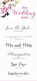 The Best 35 Free Fancy Fonts For Your Wedding Invitations And Signs Wedtrendy Free Script Fonts Free Calligraphy Fonts Free Wedding Fonts