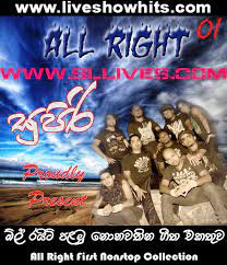 Free mp3 download ▶ all right download lagu all right dan streaming kumpulan lagu all right mp3 terbaru gratis dan mudah dinikmati and full album. All Right First Nonstop Live Show Hits Live Musical Show Live Mp3 Songs Sinhala Live Show Mp3 Sinhala Musical Mp3