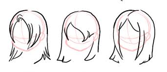 Hairstyles in drawing references and resources. Comic Art Reference Straight Hairstyles