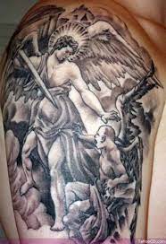 27 Angel And Demon Tattoos
