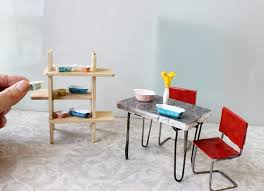 How To Make Miniature Dollhouse Vintage Pyrex Diy Dollhouse Furniture Dollhouse Miniatures Diy Dollhouse Miniatures