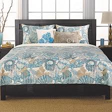 Buy discount king bedroom sets at a rooms to go outlet store near you. Brushed Ashore Beach House Coastal 3 Piece King Size Quilt Bedroom Set Coral Seashell Starfish Tropical